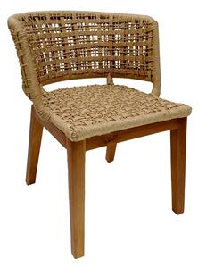 Scaun fotoliu de gradina Milou Boho Pako World Natural 59x65x73 cm