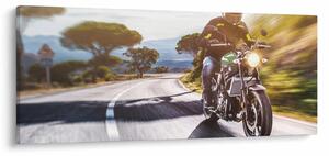 Tablou - Motociclist (120x50 cm)
