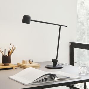 FRANDSEN Lampă de masă cu LED Satellite, negru, reglabil, Negru, Studiu / Birou, Metal, Design