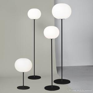 FLOS Glo-Ball T1 lampă de masă, negru, reglabil, Negru, Camera de zi / sufragerie, Sticlă, Design