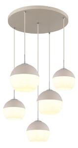 Globo 15999-5HR - Lustră suspendată pe cablu RAGUSA, 5xE27/60W/230V