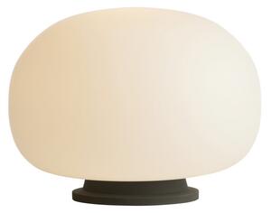 FRANDSEN Lampa de masă Supernate, Ø 28 cm, Alb, Camera de zi / sufragerie, Sticlă, Design
