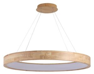 Brilagi - Lustră suspendată pe cablu FALCON WOOD LED/60W/230V 3000/4000/6000K 80 cm din lemn