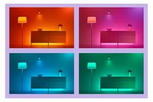 WiZ - Bandă LED RGBIC dimabilă 4m LED/10,2W/5V 2700-6500K Wi-Fi