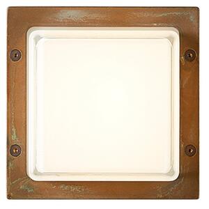 Moretti Luce Aplică LED de exterior Ice Cubic 3403, alamă antic, Bronz / Alamă Veche, Metal