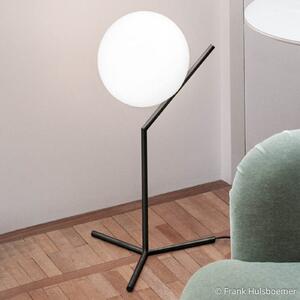 FLOS IC T1 High Lampă de masă negru, reglabil, Negru, Camera de zi / sufragerie, Metal, Design