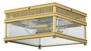 Elstead HOLBORN-F-BB - Corp de iluminat exterior HOLBORN, 2x E27, 60W, 230V, IP44, finisaj auriu