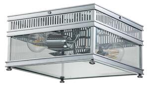 Elstead HOLBORN-F-PC - Aplica de exterior HOLBORN, 2x E27/60W/230V, IP44, crom lucios