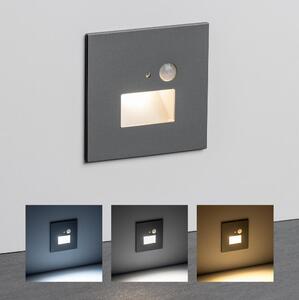 Lampă LED pentru scară cu senzor de mișcare, 1,5W, 230V, 3000/4000/6000K, argintiu