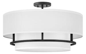 Hinkley HK-GRAHAM-L-BK - Lustră aplicată GRAHAM 4xE14/40W/230V negru