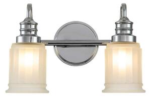 Quoizel QZ-SWELL2-PC-BATH-LED Aplică de perete pentru baie SWELL 2xG9/3W/230V IP44 crom