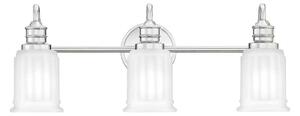 Quoizel QZ-SWELL3-PC-BATH-LED Aplica de perete pentru baie SWELL 3xG9/3W/230V IP44 crom