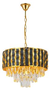Brilagi - Lustru pe lanț CRISTAL 5xE14/40W/230V, diametru 38 cm