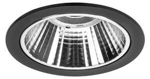 BRUMBERG Apollo Mini DALI fațetat, rotund, 4.000 K, negru, reglabil, Negru, Studiu / Birou, Aluminiu, Modern, Plafon încastrat