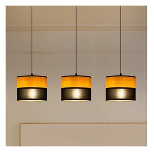Lustră pe cablu ALBA 3xE27/15W/230V negru/maro