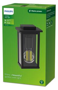 Philips Mirth - lampă de perete pentru exterior, reglabil, Negru, Aluminiu, Perete unghiular