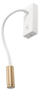 Kanlux 32518 - Lampă flexibilă LED TONIL, 3,3W/230V, alb/auriu