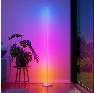 Nanoleaf NL7204K0201A070-LEDRGBW Lampă de podea dimabilă LED RGBW 22W/230V 2200-6500K Wi-Fi albă