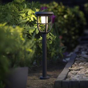 Philips Lumina solară cu LED-uri LED Radii, Negru, Plastic, Modern