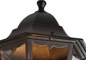 Lantern exterior negru 220 cm 3 lumini IP44 - Havana