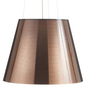 FLOS KTribe S2 lampă suspendată, bronz, reglabil, Bronz / Alamă Veche, Camera de zi / sufragerie, Plastic, Design