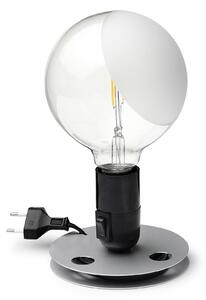 Lampă de masă FLOS, Lampadina, Negru, Camera de zi, Metal, Design