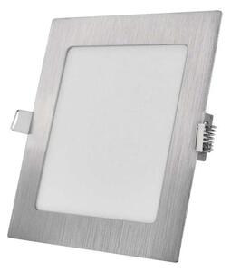 Corp de iluminat LED încastrat NEXXO LED/12,5W/230V 3000/3500/4000K argintiu 17x17 cm