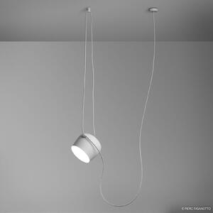 FLOS Aim lampă pendul LED designer, alb, reglabil, Alb, Camera de zi / sufragerie, Metal, Design