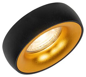 Design sport integrat negru cu interior auriu - Mooning