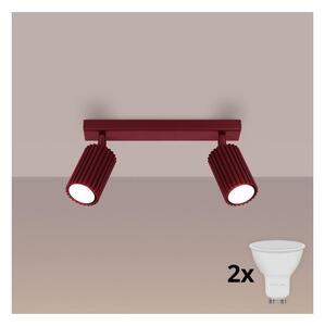 Brilagi - Spot LED CRESTO, 2x GU10, 10W, 230V, bordo
