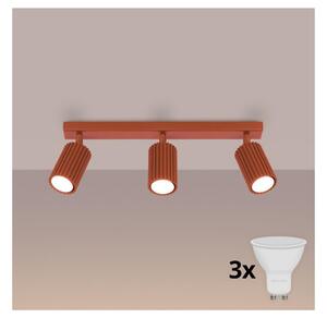 Brilagi - Spot LED CRESTO 3xGU10/10W/230V, roșu