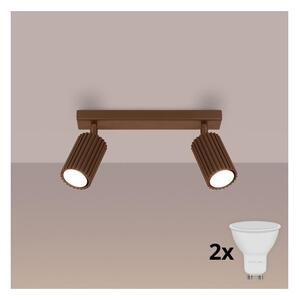 Brilagi - Spot LED CRESTO 2xGU10/10W/230V, maro