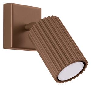 Brilagi - Aplica spot LED de perete CRESTO 1xGU10/10W/230V, maro