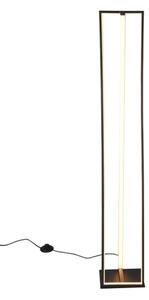 Trio - Lampă de podea LED reglabilă EDGE LED/26W/230V 2300/3000/4000K, negru