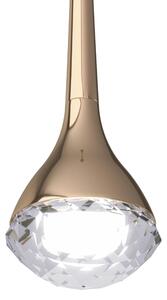 Open Design OR80315 - Lustră LED pe cablu CRIMA LED/7W/230V roz auriu