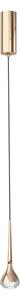 Open Design OR80315 - Lustră LED pe cablu CRIMA LED/7W/230V roz auriu