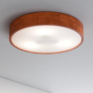 Envostar Kerio plafonieră, Ø47cm, pin rustic