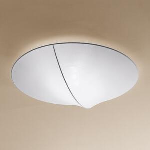 Axo Light Axolight Nelly plafonieră textilă albă 60 cm, reglabil, Alb, Camera de zi / sufragerie, Țesătură / Textil, Design, Perete rotund