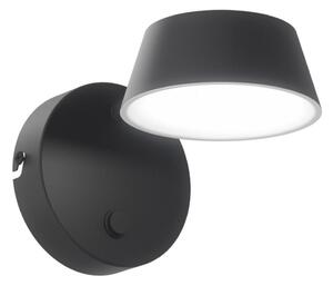 Open Design OR86522 - Aplică de perete LED TIMO, 6W/230V, 3000/4500/6500K, neagră