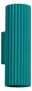Brilagi - Aplica LED de perete CRESTO, 2 x GU10/10W/230V, 20 cm, turcoaz