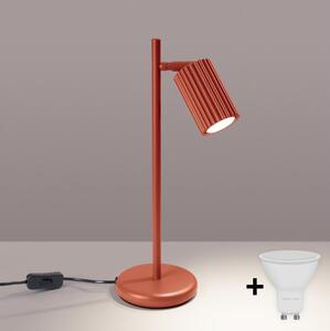 Brilagi - Lampă de masă LED CRESTO 1xGU10/10W/230V roșie