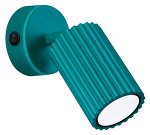 Brilagi - Aplică spot LED CRESTO 1xGU10/10W/230V turcoaz