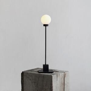 Northern Lampă de masă Snowball, negru, reglabil, Negru, Camera de zi / sufragerie, Sticlă, Design