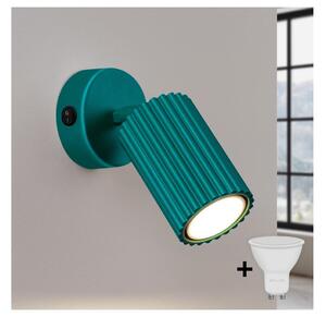 Brilagi - Aplică spot LED CRESTO 1xGU10/10W/230V turcoaz