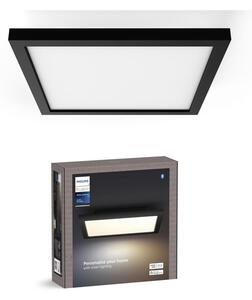 Philips Hue AURELLE - plafonieră LED dimmabilă, 19W/230V, 30x30 cm, negru