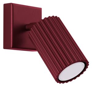 Brilagi - Spot LED de perete CRESTO 1xGU10/10W/230V vișiniu
