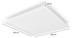 Philips Hue AURELLE Plafonieră LED reglabilă, 39W/230V, 60x60 cm, alb