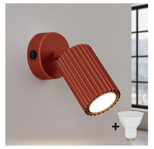 Brilagi - Aplică spot LED de perete CRESTO 1xGU10/10W/230V roșu