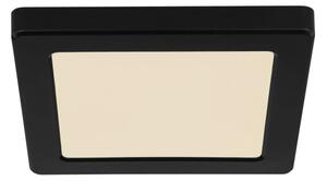 Plafonieră LED LASSE LED/12W/230V 3000/4000/6500K neagră Globo 12380-12B