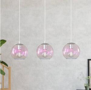 Eglo 901919 - Lustră suspendată pe cablu ARISCANI, 3 x E27, 60 W, 230 V, crom lucios